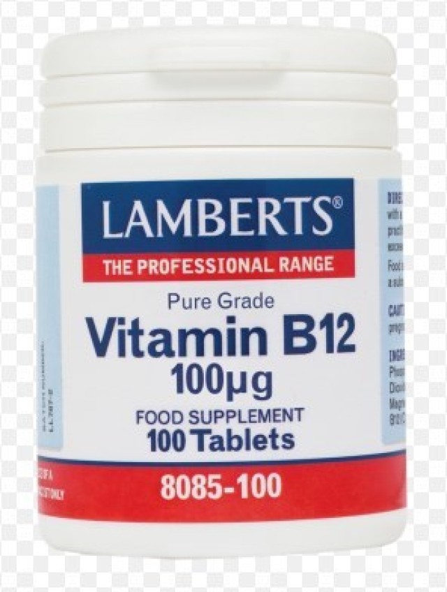 Lamberts Vitamin B12 100μg 100tabs