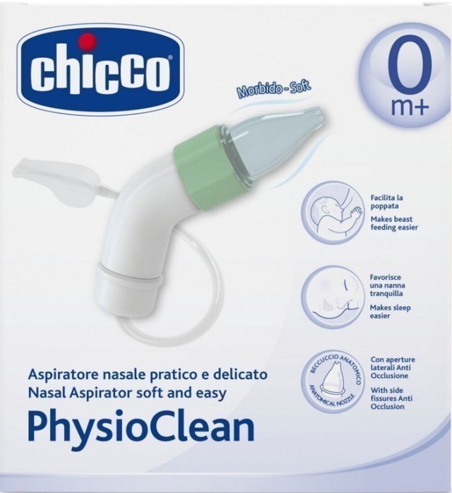 Chicco Physioclean Κιτ Αναρρόφησης 0+ 1τμχ