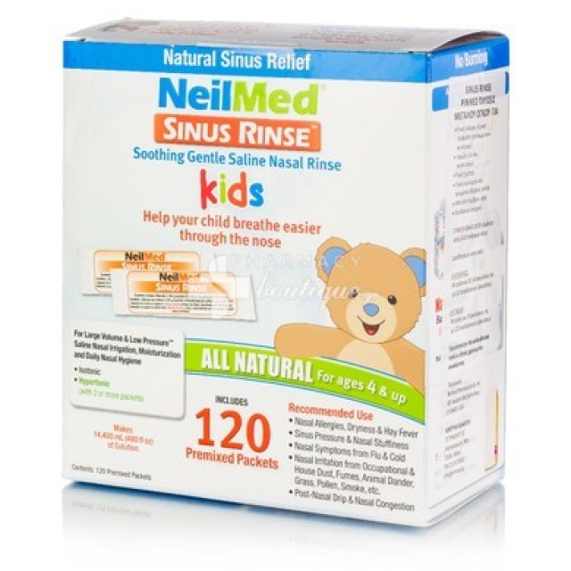 GETREMED NEILMED SINUS RINSE KIDS 120φακελίσκοι