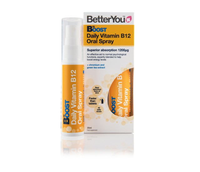 BETTERYOU BOOSTER B-12 1200μg DAILY ORAL SPRAY 25ml
