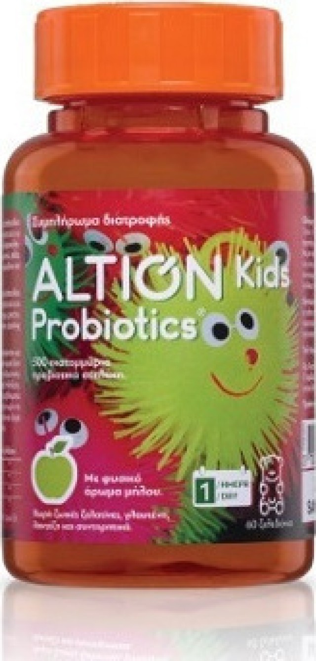 ALTION KIDS PROBIOTICS ΠΑΙΔΙΚΟ ΣΥΜΠΛΗΡΩΜΑ ΔΙΑΤΡΟΦΗΣ 60ζελεδάκια