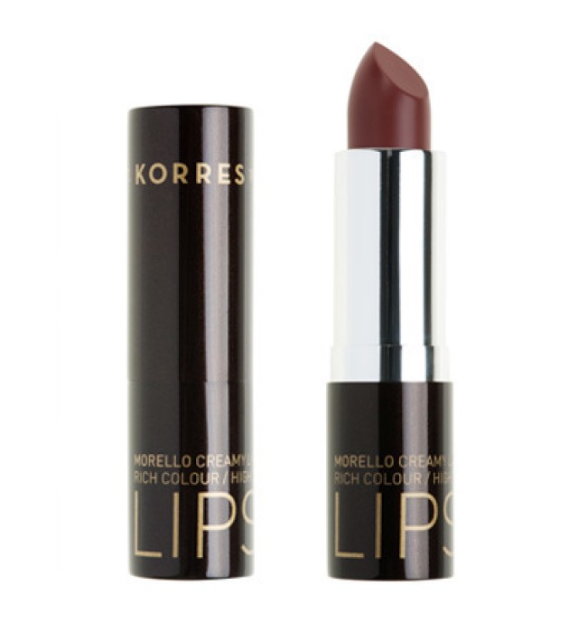 KORRES MORELLO CREAMY LIPSTICK MOCHA BROWN No 34 3.5gr