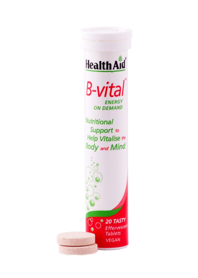 HEALTH AID B-VITAL ΒΕΡΥΚΟΚΟ 20 αναβράζοντα δισκία