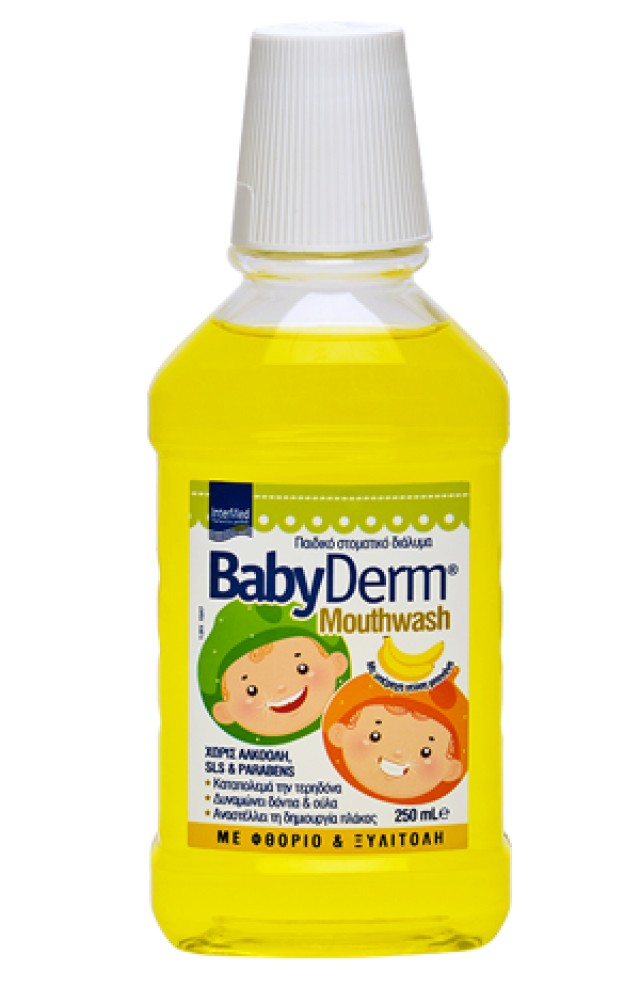 Intermed Babyderm Στοματικό Διάλυμα Banana 250ml