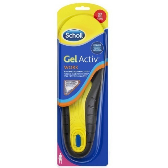 SCHOLL GEL ACTIV WORK ΓΥΝΑΙΚΕΙΟΙ ΠΑΤΟΙ 1ζευγ.