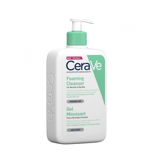 Cerave Foaming Cleanser Καθαριστικό Προσώπου & Σώματος 1lt