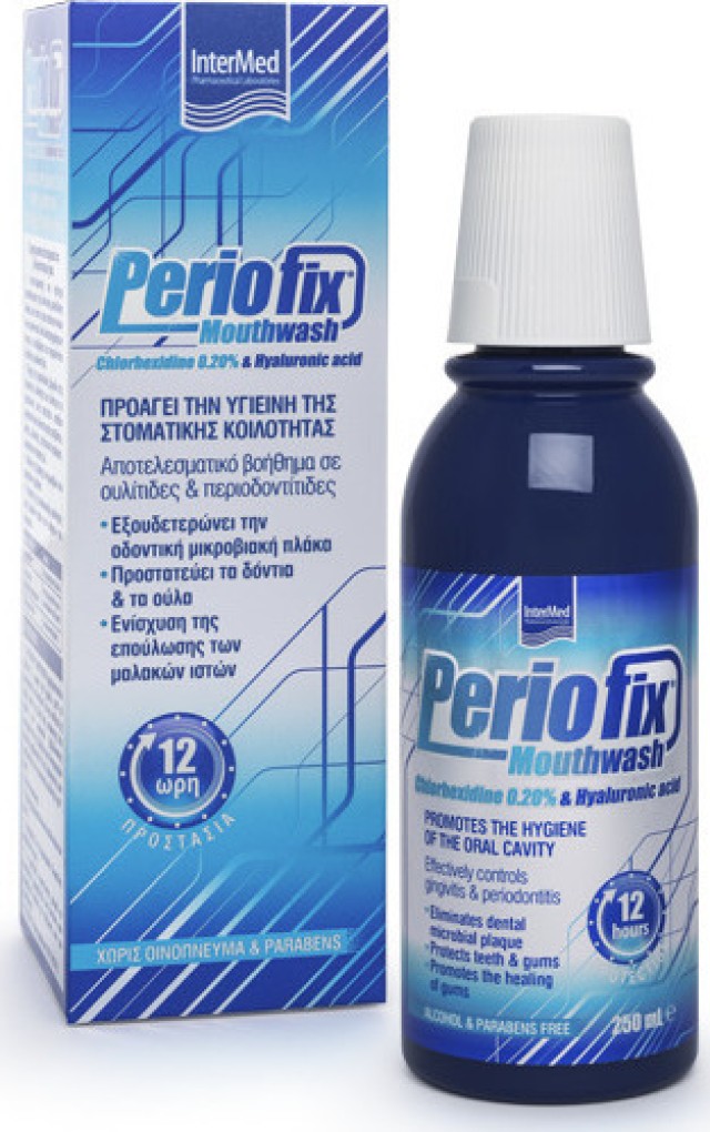 Intermed Periofix Mouthwash Στοματικό Διάλυμα 0.20% 250ml