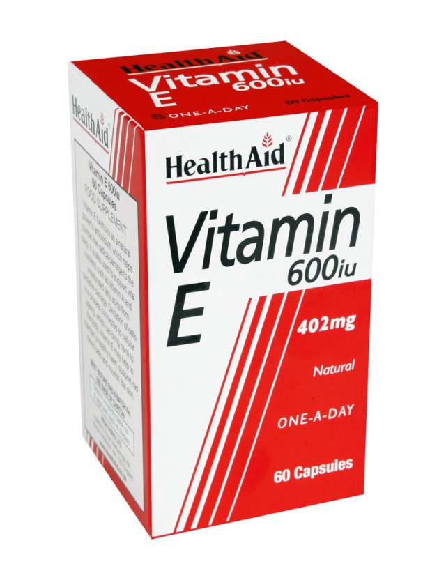 Health Aid Vitamin E 600i.u. 60caps