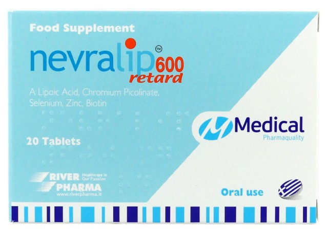 MEDICAL NEVRALIP 600 retard 20δισκία