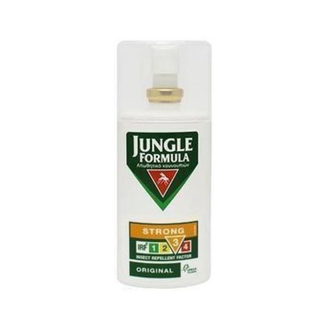 Omega Pharma Jungle Formula Strong Original με IRF 3 Spray Εντομοαπωθητική Λοσιόν με Ισχυρή Προστασία 75ml