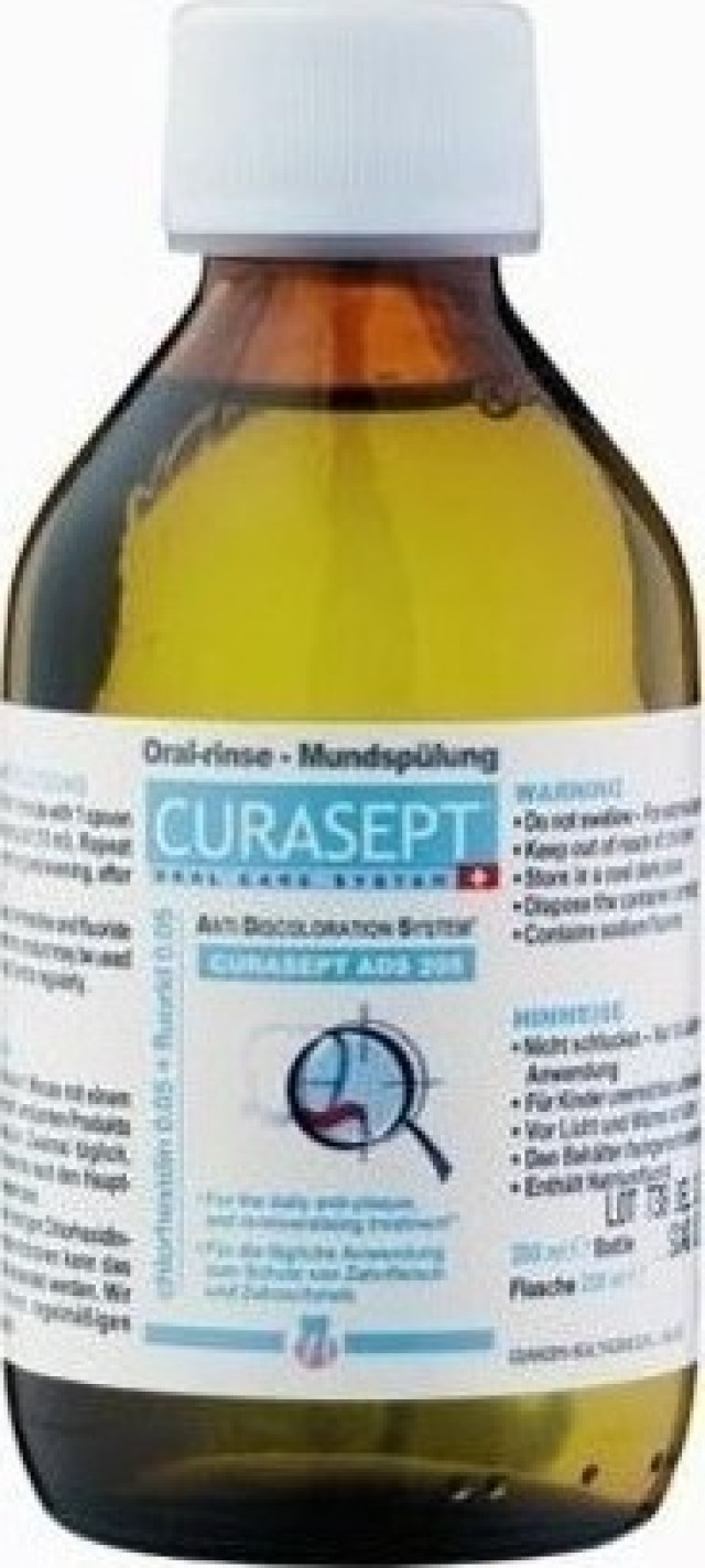 Curasept Ads 205 0.05% Στοματικό Διάλυμα 200ml