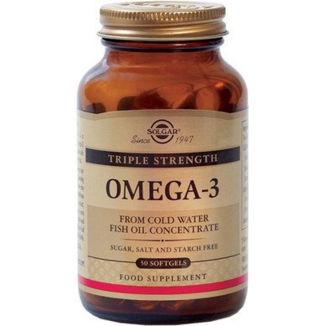 Solgar Omega 3 Triple Strength 50softgels