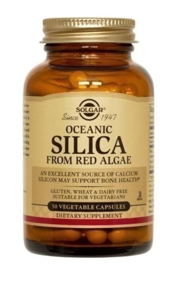 Solgar Oceanic Silica 25mg 50 φυτικές κάψουλες