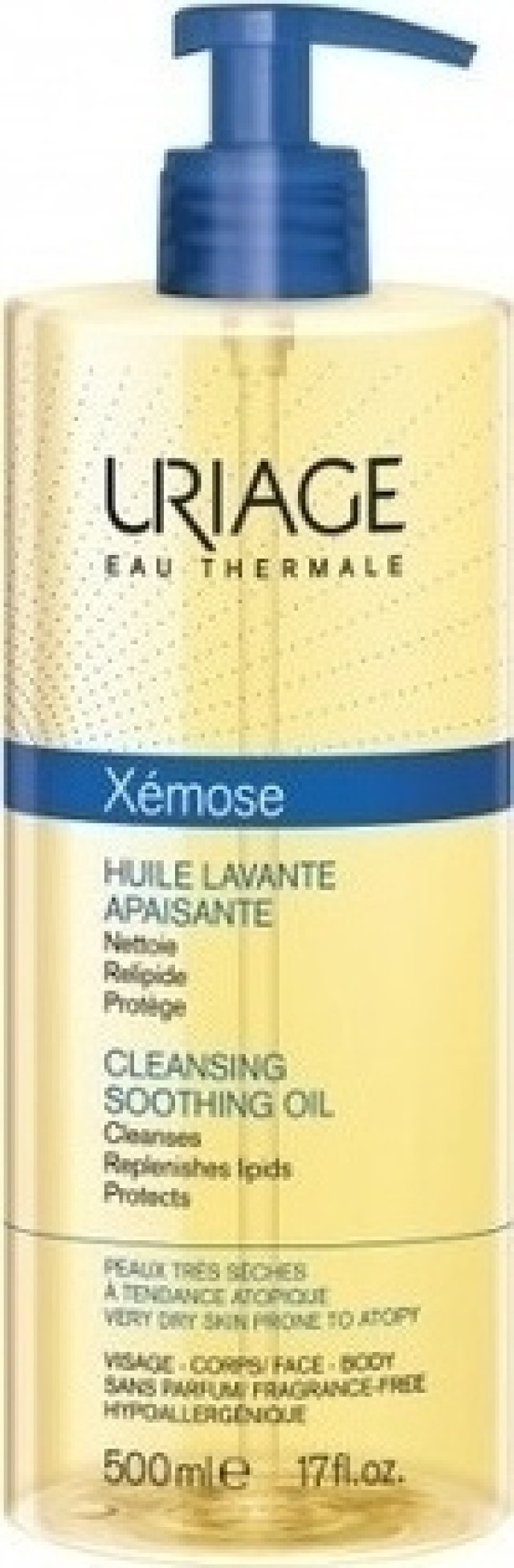 Uriage Xemose Cleansing Soothing Oil 500ml