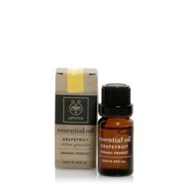 Apivita Essential Oil Grapefruit Βιολογικό Αιθέριο Έλαιο Γκρέιπφρουτ 10ml