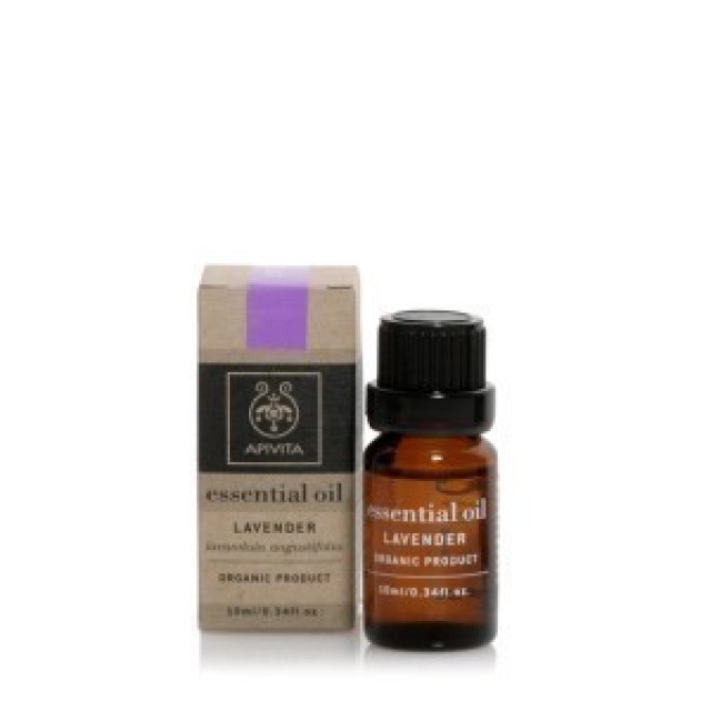 Apivita Essential Oil Lavender Βιολογικό Αιθέριο Έλαιο Λεβάντα 10ml