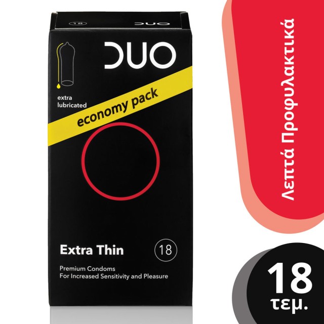 Duo Extra Thin Προφυλακτικά 18τμχ