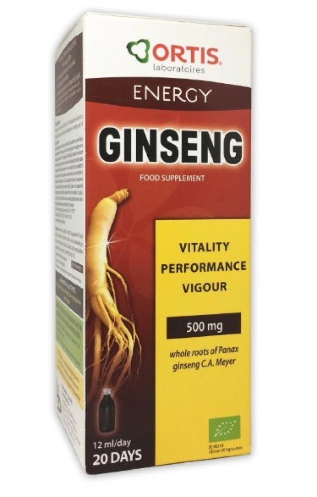 ORTIS PANAX GINSENG BIO ΣΙΡΟΠΙ 250ml