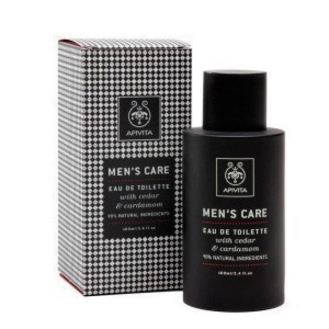 Apivita Mens Care Eau De Toilette Άρωμα Με Κέδρο & Κάρδαμο 100ml