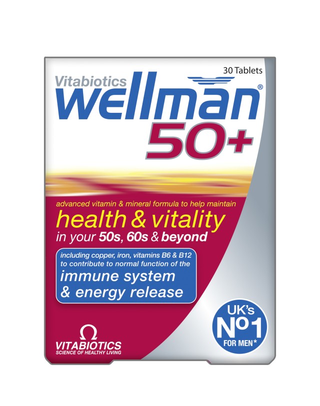 VITABIOTICS WELLMAN 50+ 30tabs