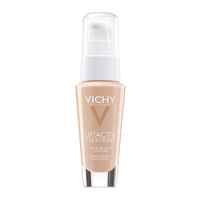Vichy Liftactiv Flexilift Teint No35 - Sand Αντιρυτιδικό Make-Up Για Άμεσο Αποτέλεσμα Lifting Και Λάμψη 30ml