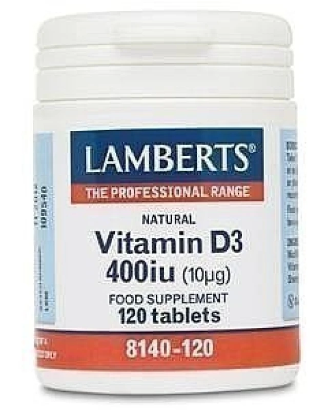 Lamberts Vitamin D 400i.u. 120tabs