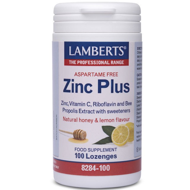 Lamberts Zinc Plus Lozenges 100 παστίλιες