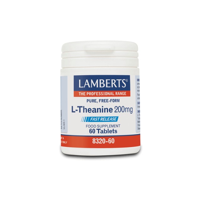 Lamberts L-Theanine 200mg 60 ταμπλέτες