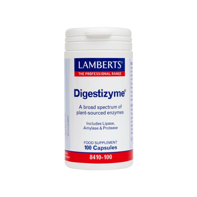 Lamberts Digestizyme 100 κάψουλες