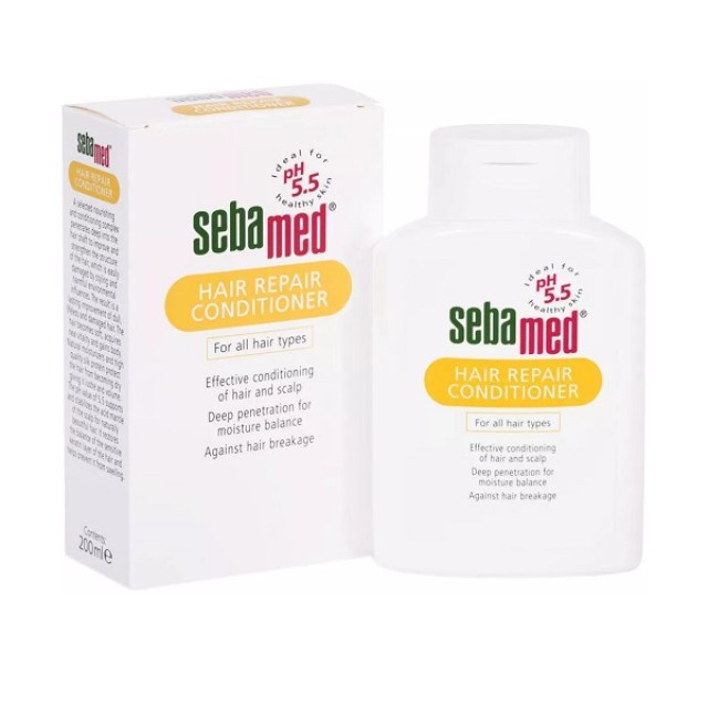 Sebamed Hair Repair Conditioner Μαλακτική Κρέμα Για Θαμπά & Άτονα Μαλλιά 200ml