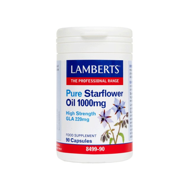 Lamberts Pure Starflower Oil 1000mg 90 κάψουλες