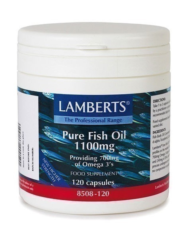 Pure Fish Oil 1100mg 120 κάψουλες