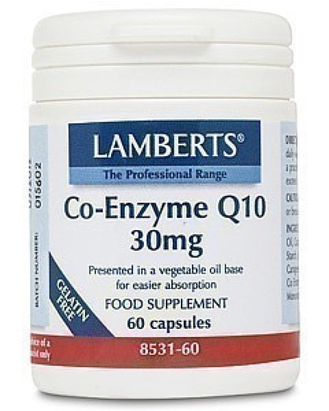 Lamberts Co-Enzyme Q10 30mg 60 κάψουλες