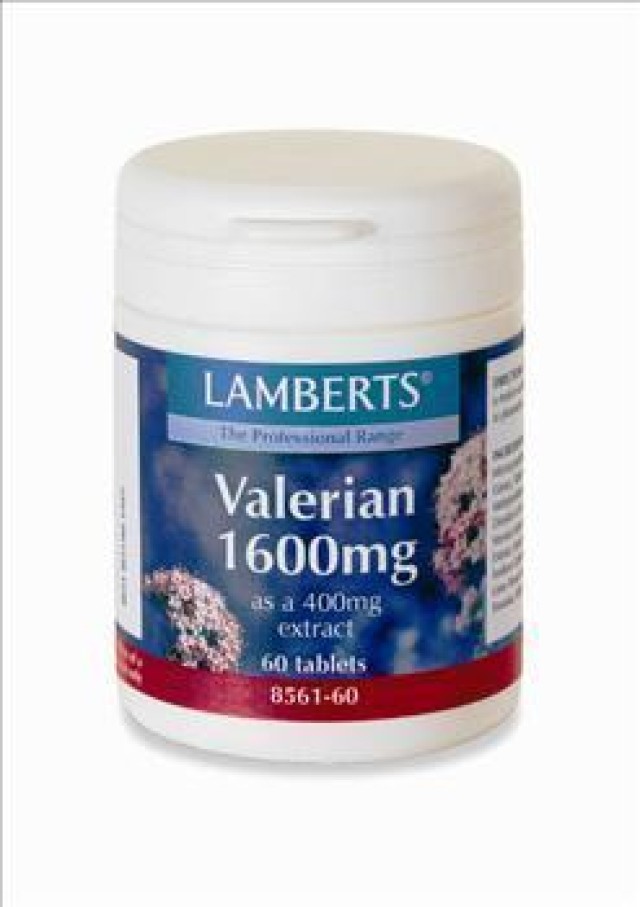 Lamberts Valerian 1600mg 60 ταμπλέτες