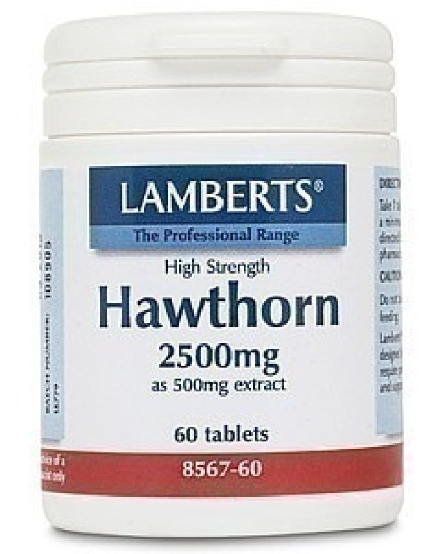 Lamberts Hawthorn 2500mg 60 ταμπλέτες