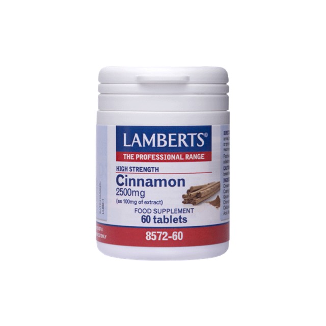 Lamberts Cinnamon 2500mg 60 ταμπλέτες