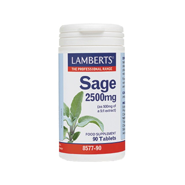 Lamberts Sage 2500mg 90 ταμπλέτες