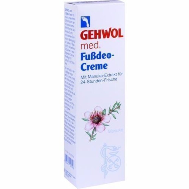 GEHWOL MED DEODORANT FOOT CREAM 125ml