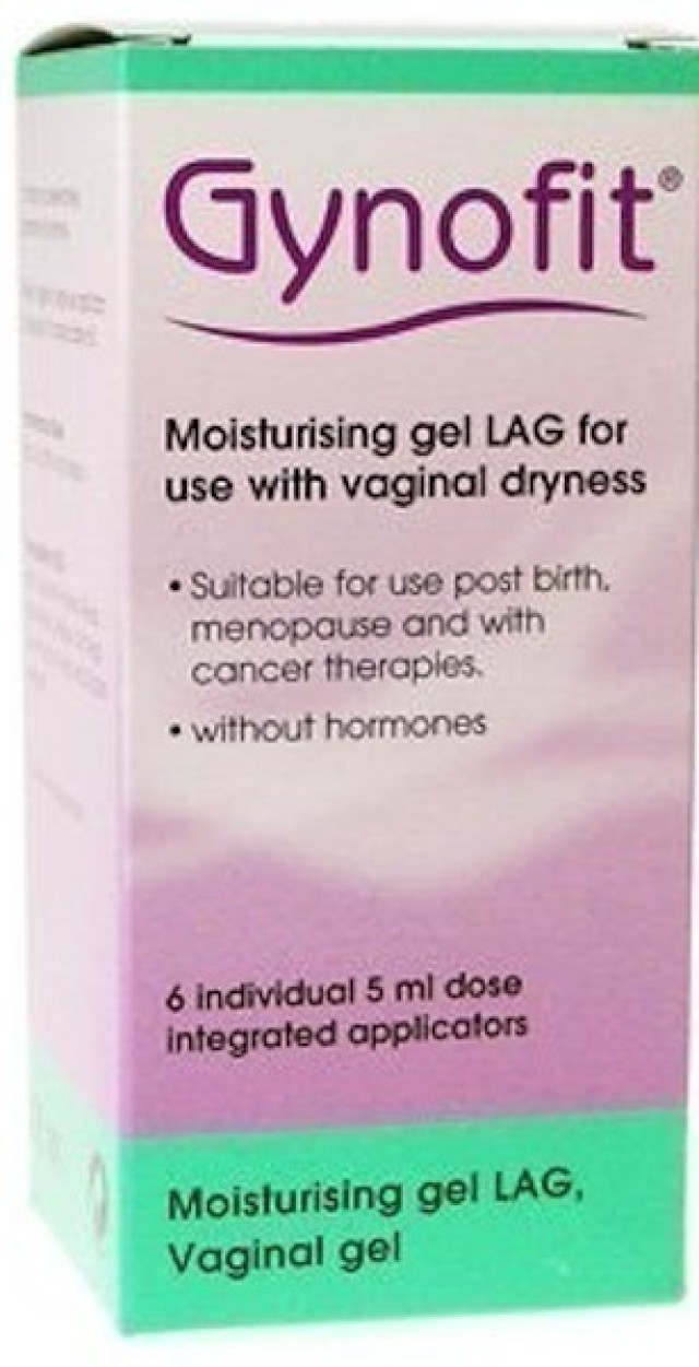 Gynofit Moisturizing Κολπική Γέλη 6X5ml