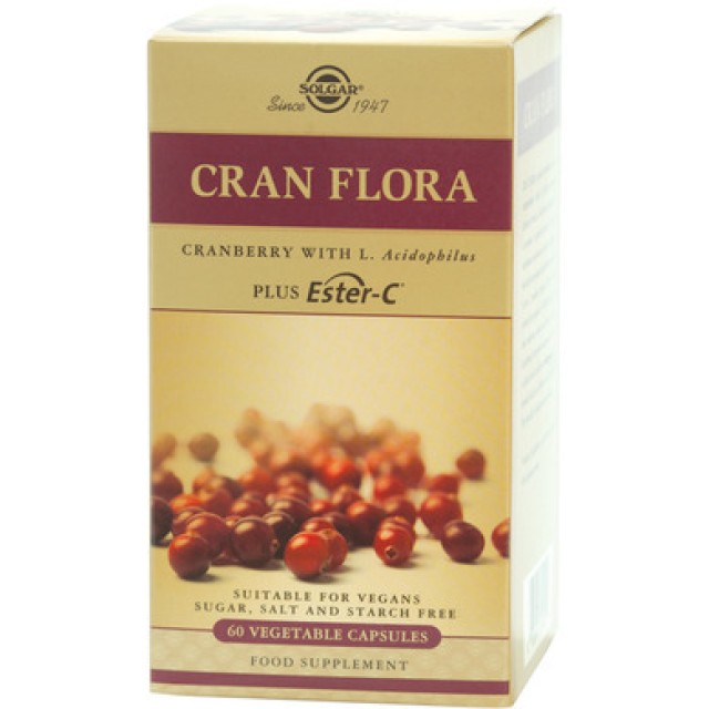 Solgar Cran Flora 60caps