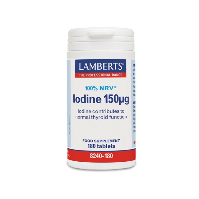 LAMBERTS IODINE 150μg 180tabs