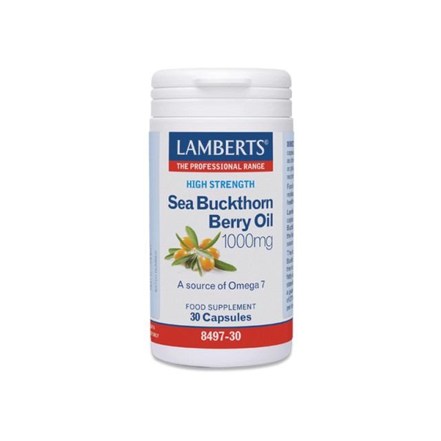 Lamberts Sea Buckthorn Berry Oil 1000mg 30 κάψουλες