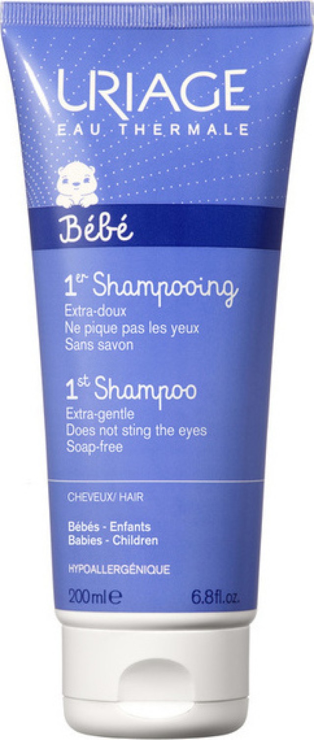 Uriage Bebe 1st Extra Gentle Shampoo Βρεφικό/Παιδικό Σαμπουάν 200ml