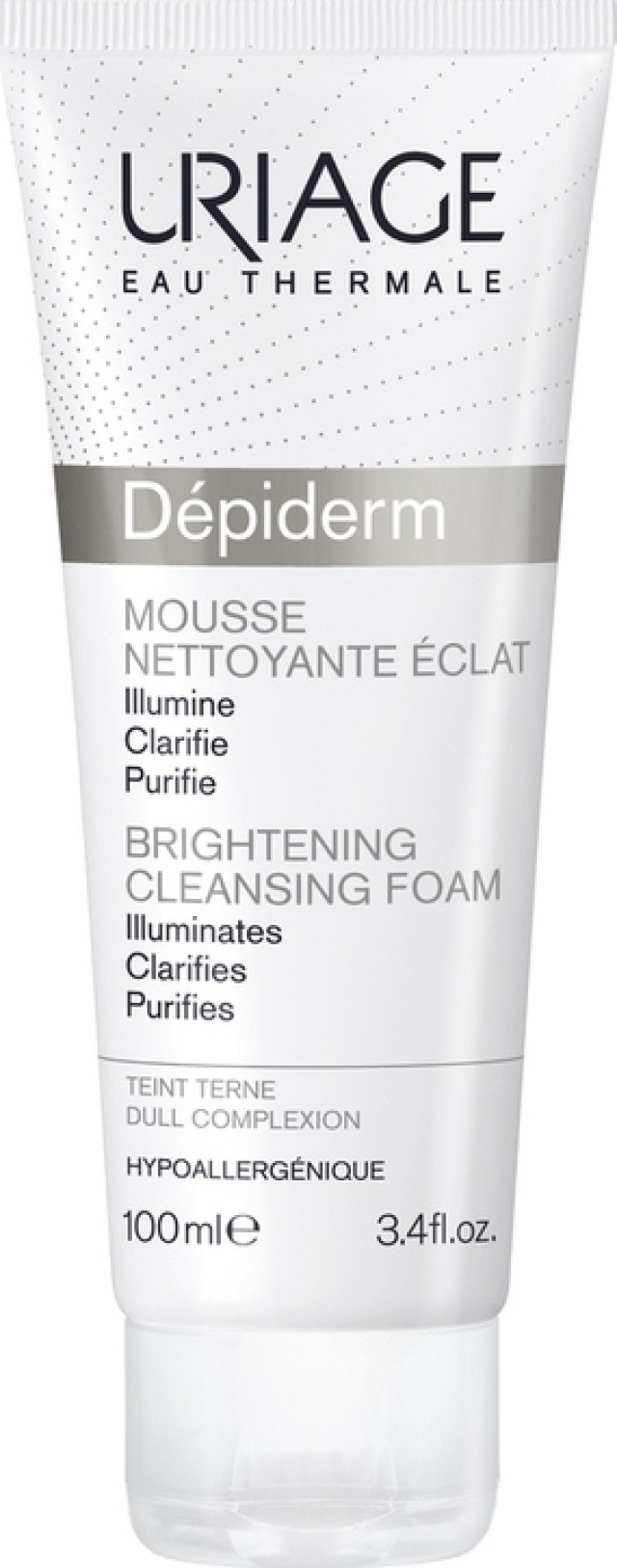 URIAGE DEPIDERM CLEANSING FOAM ΚΑΘΑΡΙΣΤΙΚΟΣ ΑΦΡΟΣ ΛΕΥΚΑΝΣΗΣ 100ml