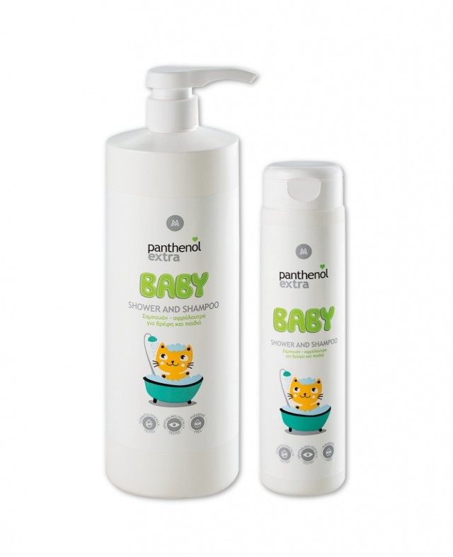 PANTHENOL EXTRA BABY 2 IN 1 SHAMPOO & BATH ΣΑΜΠΟΥΑΝ & ΑΦΡΟΛΟΥΤΡΟ 300ml