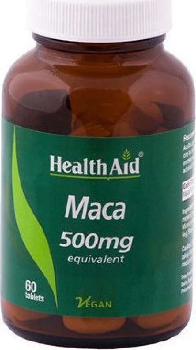 Health Aid Maca 500mg 60tabs
