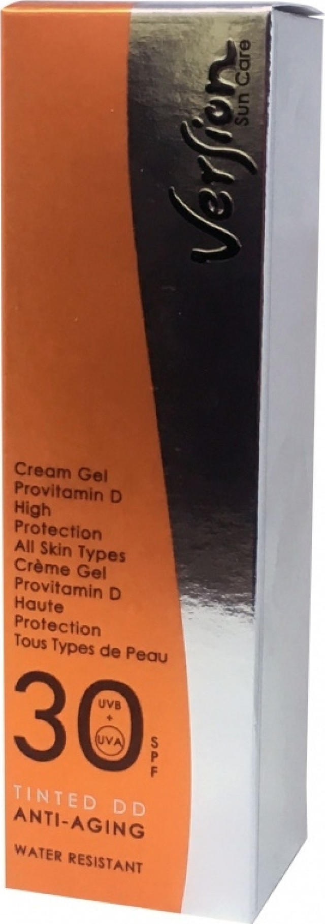 Version Cream Gel Tinted DD Anti-Aging SPF30 UVB/UVA Αντηλιακή Αντιρυτιδική Κρέμα Προσώπου με Χρώμα 50ml