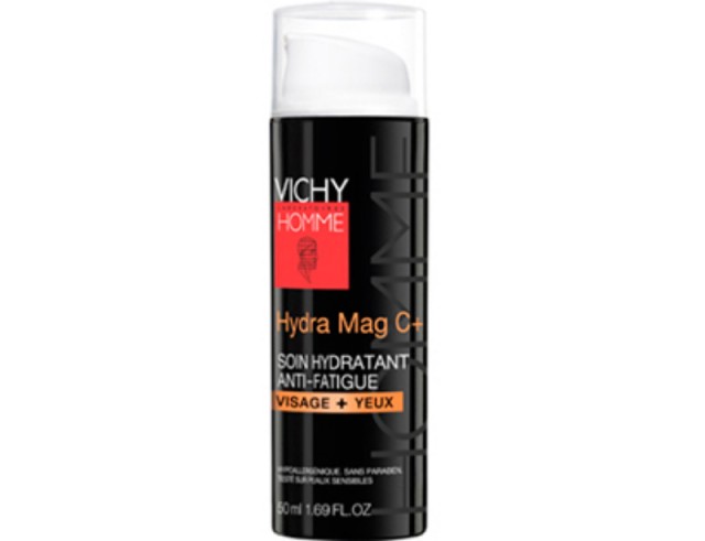 Vichy Homme Hydra Mag C+ Ενυδατική Φροντίδα Αναζωογόνησης Προσώπου & Ματιών 50ml