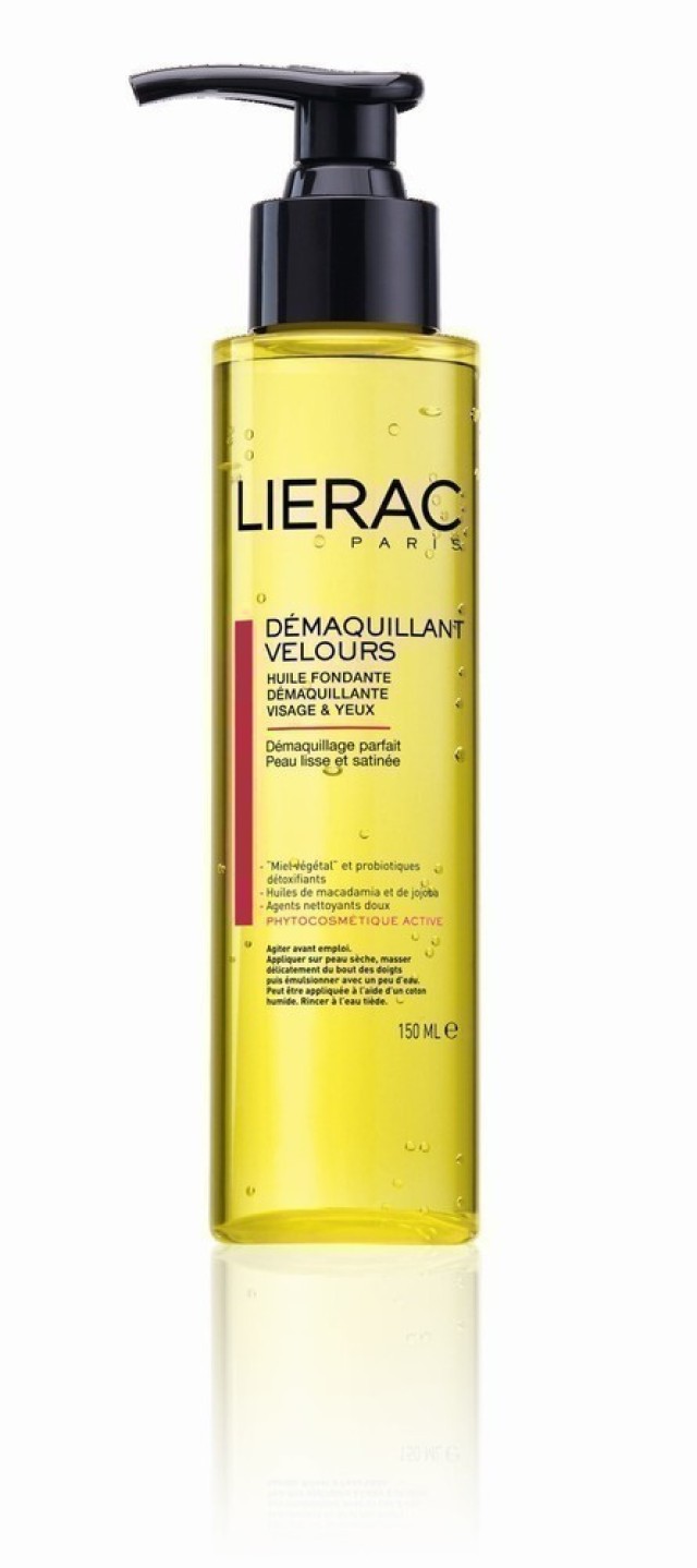 LIERAC DEMAQUILLANT VELOURS HUILE 100ML