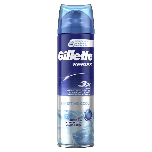 GILLETTE SERIES GEL ΞΥΡΙΣΜΑΤΟΣ SENSITIVE COOL 200ml